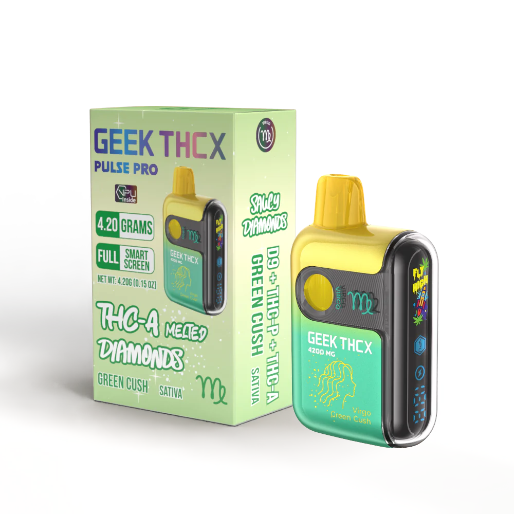 Geek THCX Pulse Pro THC-A Melted Diamonds Disposable 4.2g (SINGLE)