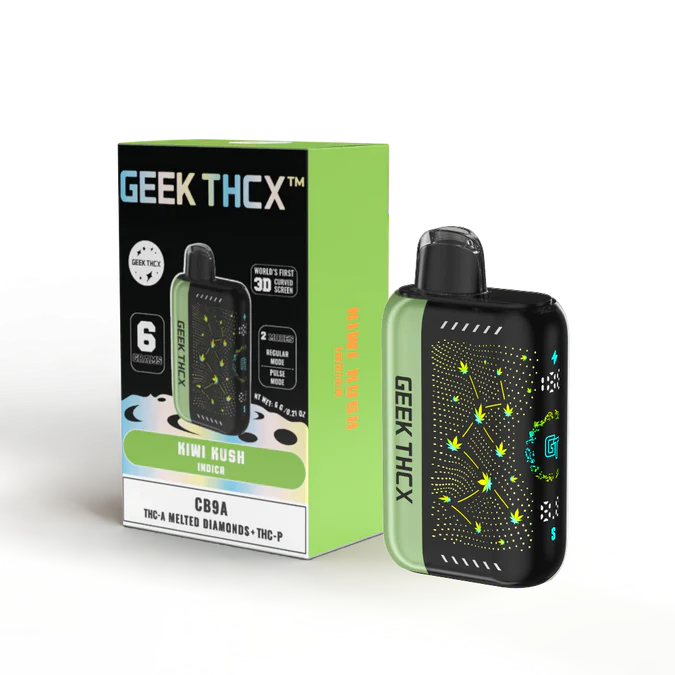 Geek THCX Pulse X CB9A THC-A Melted Diamonds Disposable 6g (SINGLE)