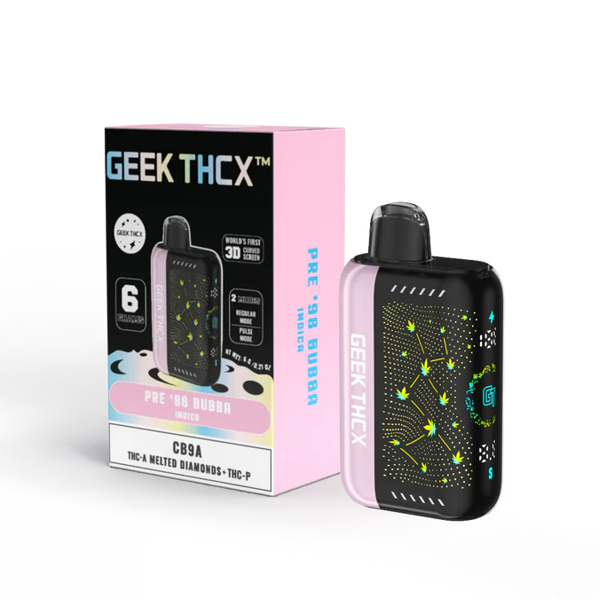 Geek THCX Pulse X CB9A THC-A Melted Diamonds Disposable 6g (SINGLE)
