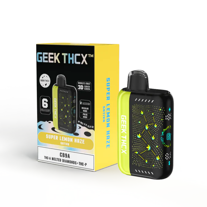 Geek THCX Pulse X CB9A THC-A Melted Diamonds Disposable 6g (SINGLE)