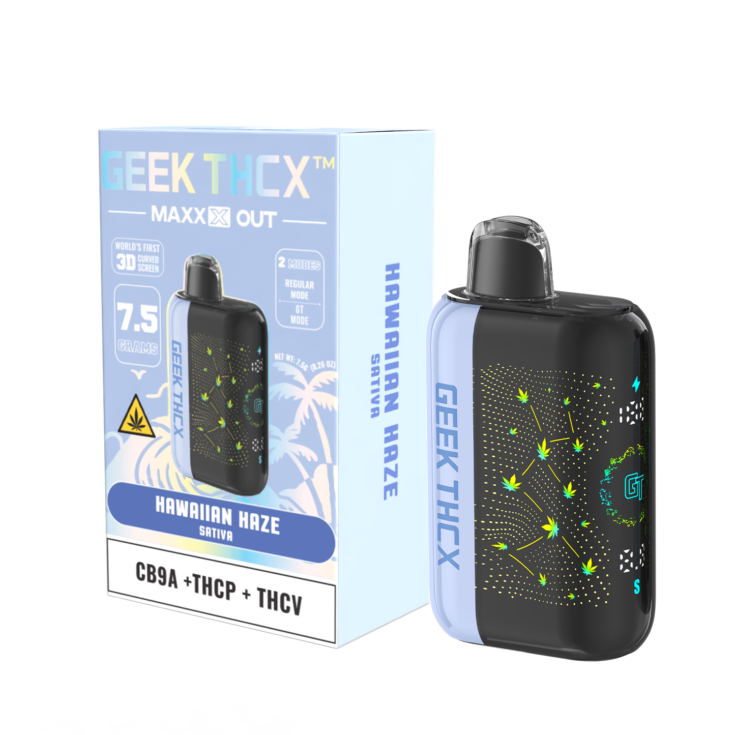Geek THCX Maxxx Out CB9A THCP THCV Disposable 7.5g (SINGLE)