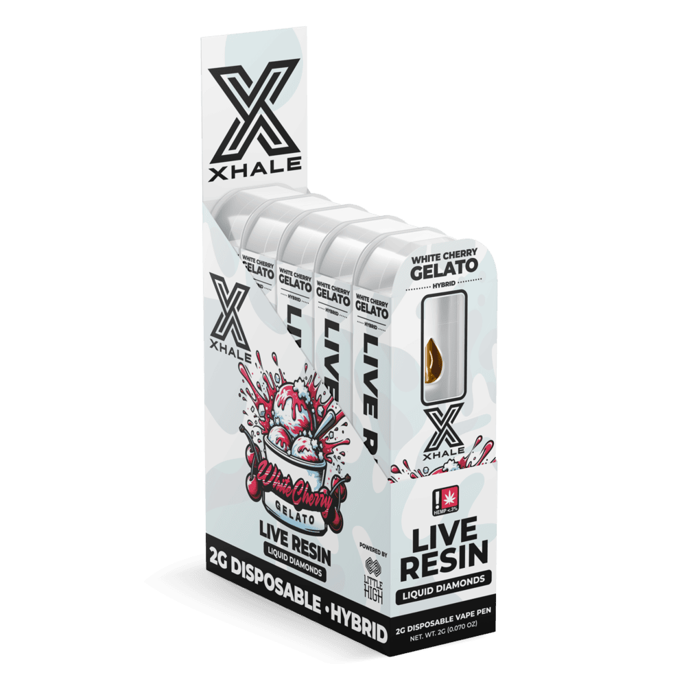 Xhale THC-A Live Resin Disposable 2g (5/Pack) [DROPSHIP]