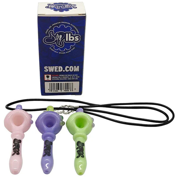 Dogg Lbs Everyday 3" Necklace Spoon Hand Pipe (SINGLE)
