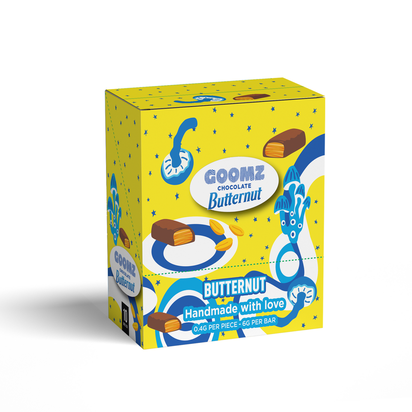 Goomz Mushroom Chocolate 6g (10/Pack) [DROPSHIP]