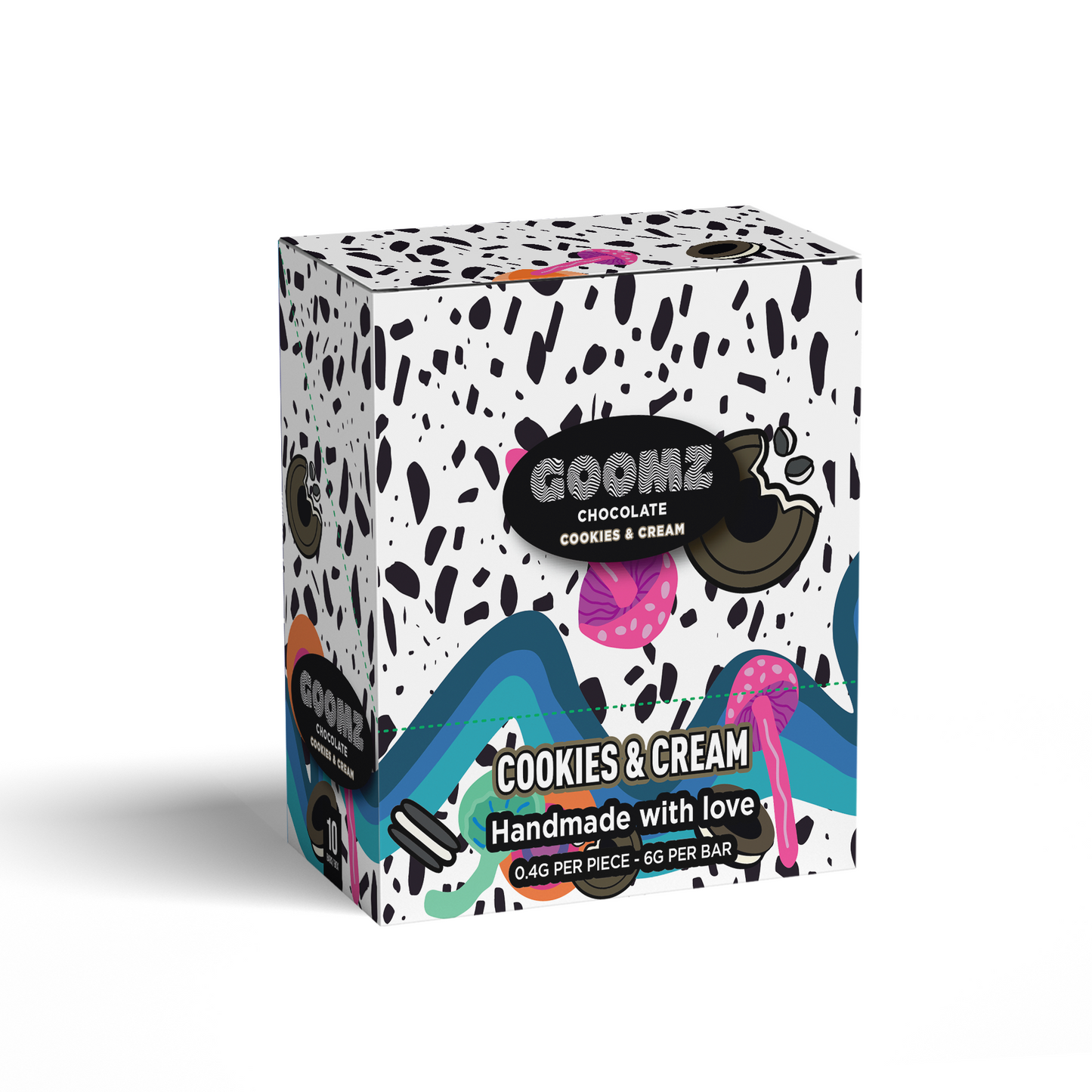 Goomz Mushroom Chocolate 6g (10/Pack) [DROPSHIP]