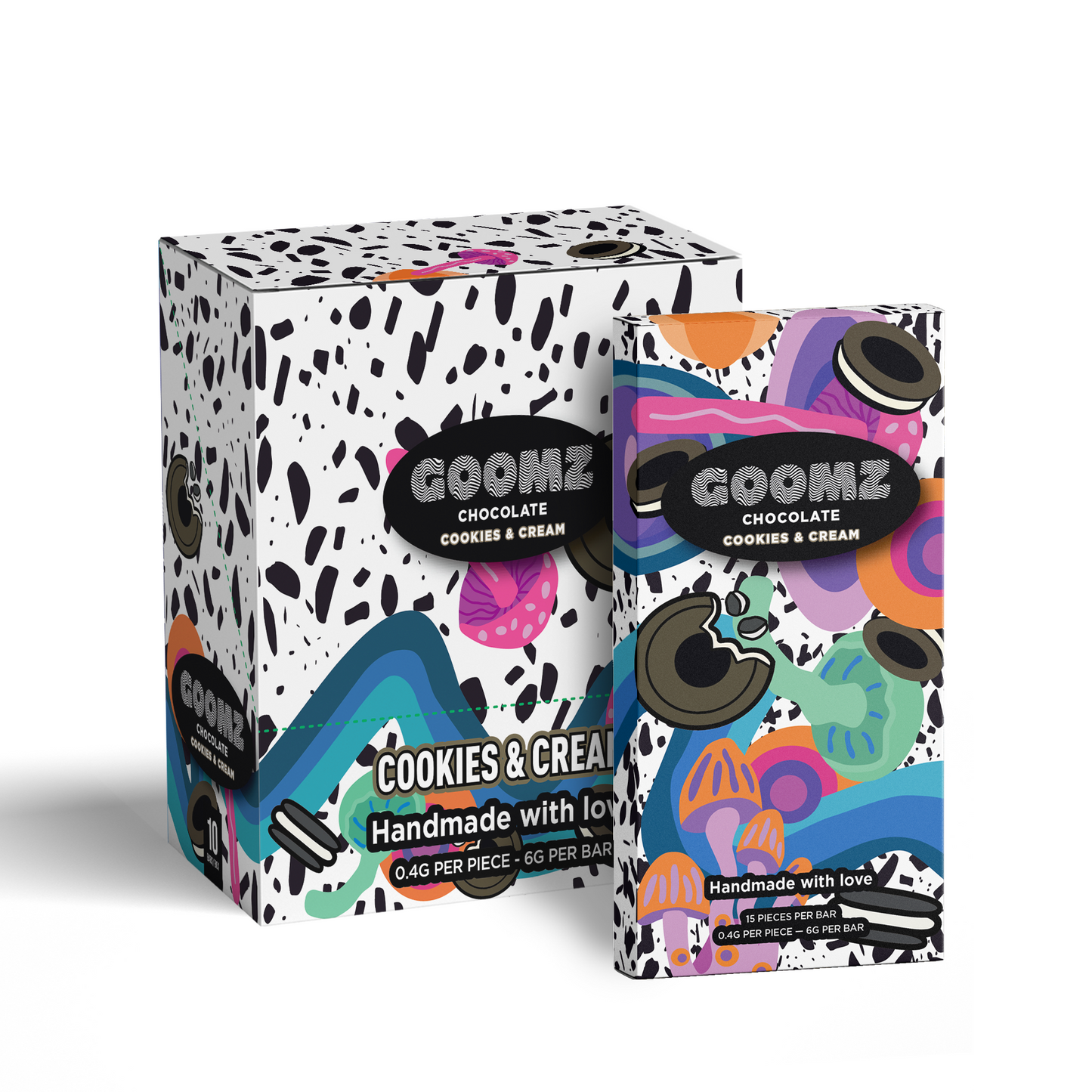 Goomz Mushroom Chocolate 6g (10/Pack) [DROPSHIP]