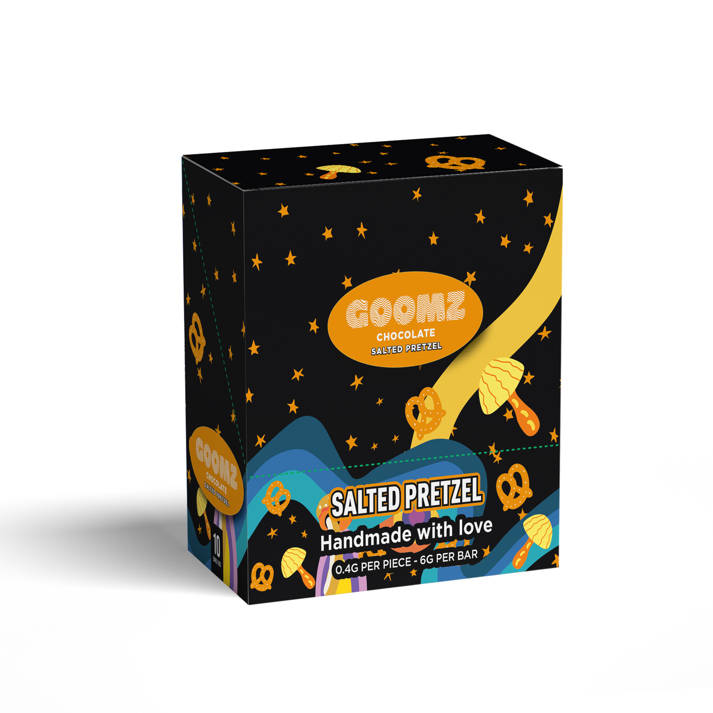 Goomz Mushroom Chocolate 6g (10/Pack) [DROPSHIP]