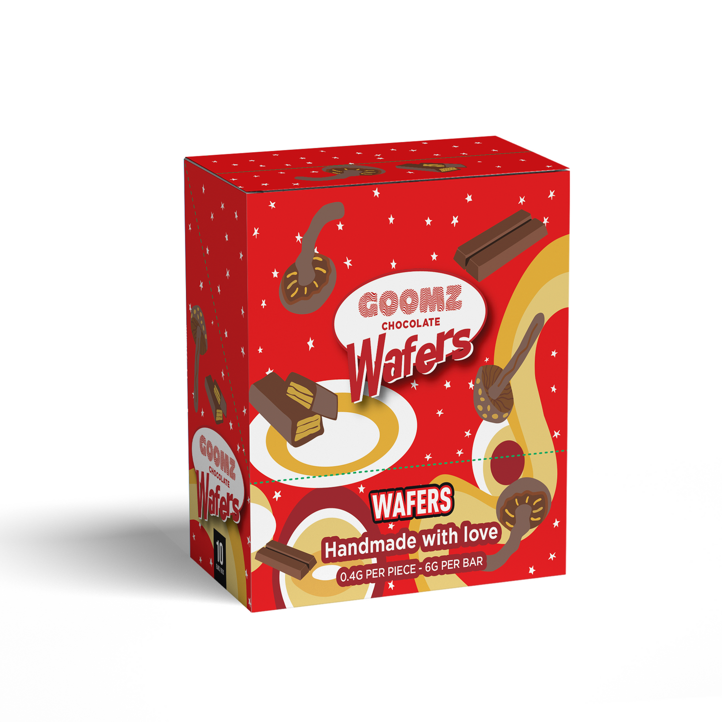 Goomz Mushroom Chocolate 6g (10/Pack) [DROPSHIP]