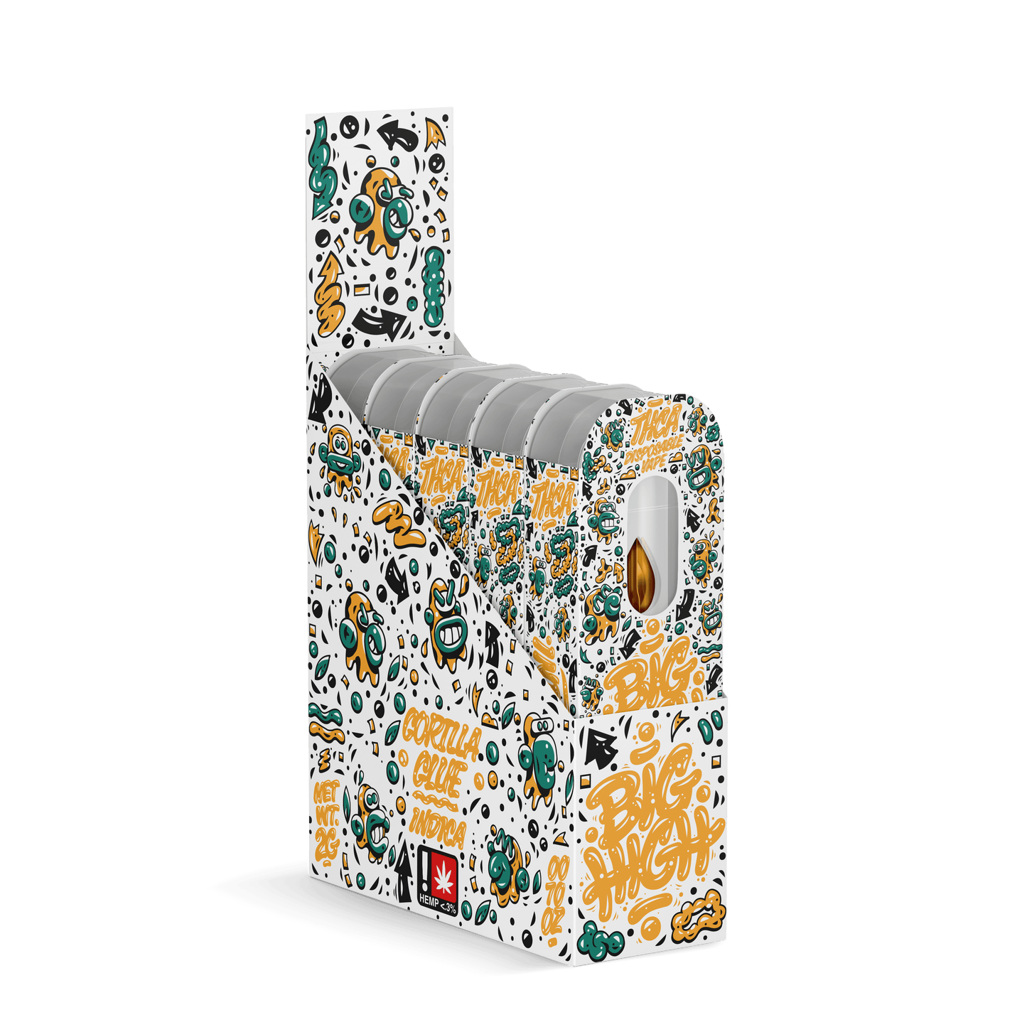 Big High THC-A Disposable 2g (5/Pack) [DROPSHIP]