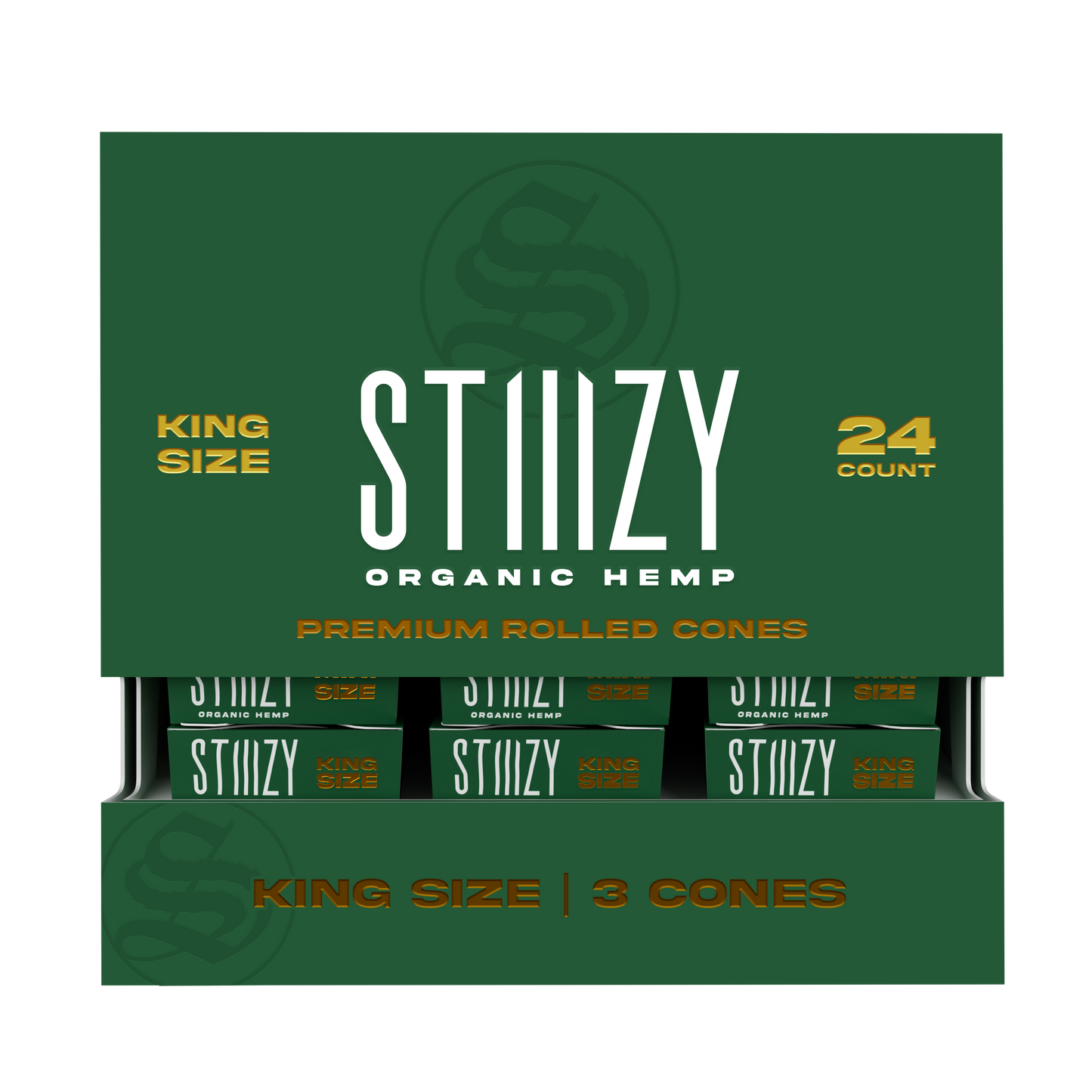 STIIIZY Paper Cones King Size 3ct (24/pack)