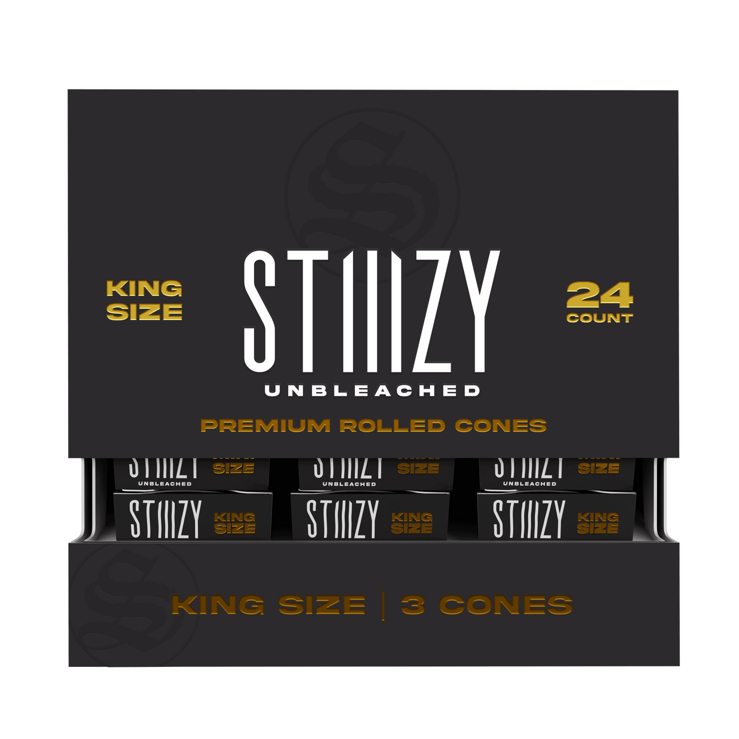 STIIIZY Paper Cones King Size 3ct (24/pack)