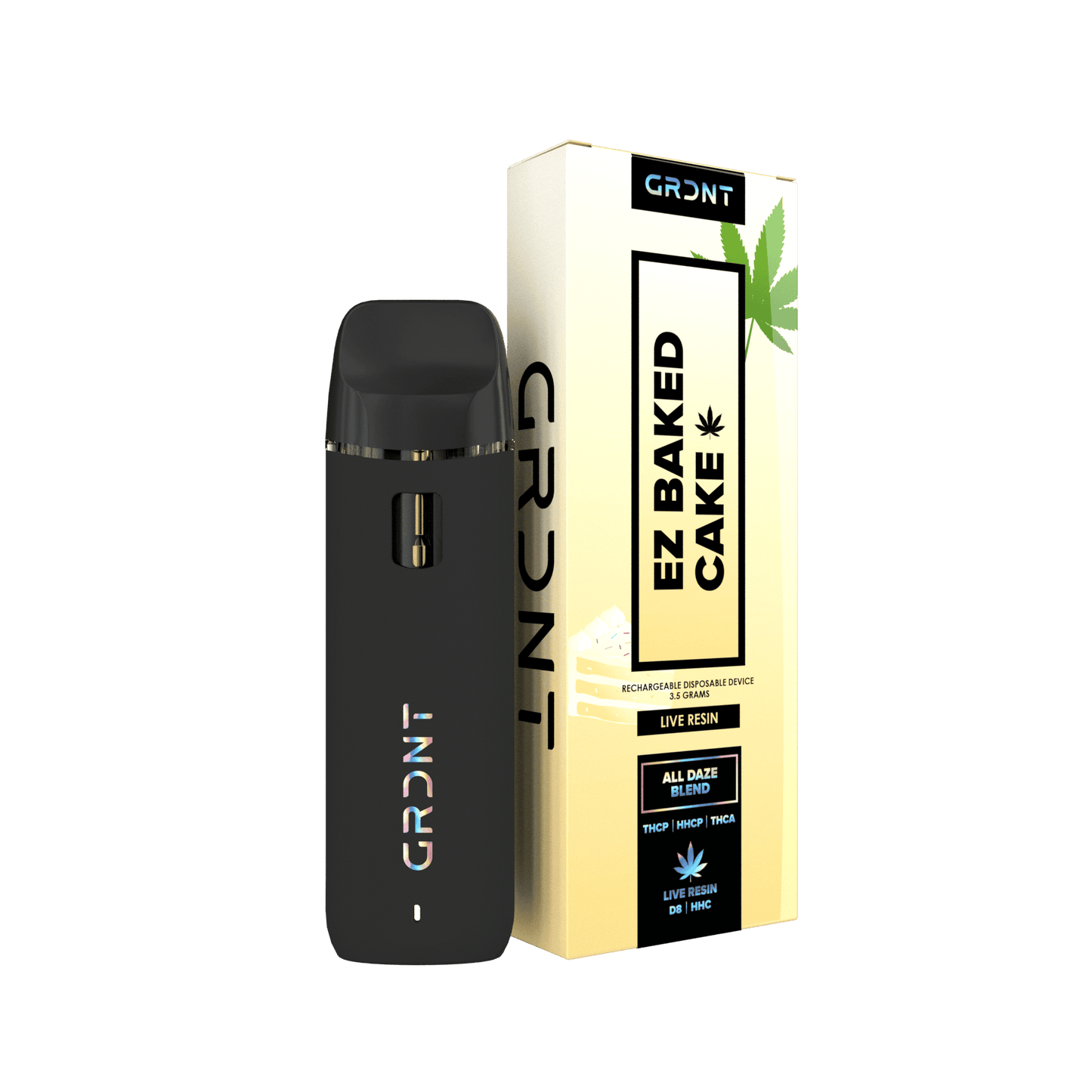 GRDNT Daze Live Resin Disposables 3.5g (5/Pack)