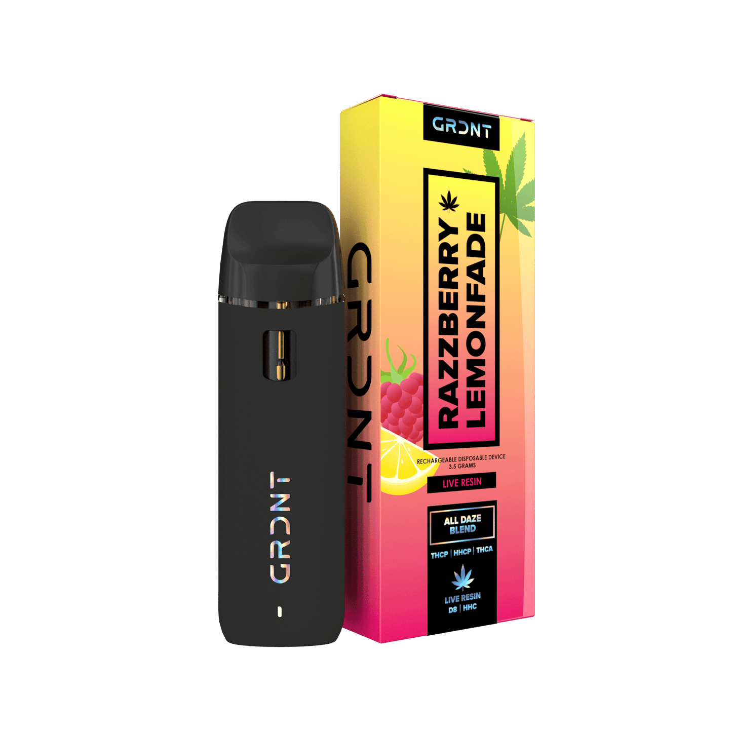GRDNT Daze Live Resin Disposables 3.5g (5/Pack)