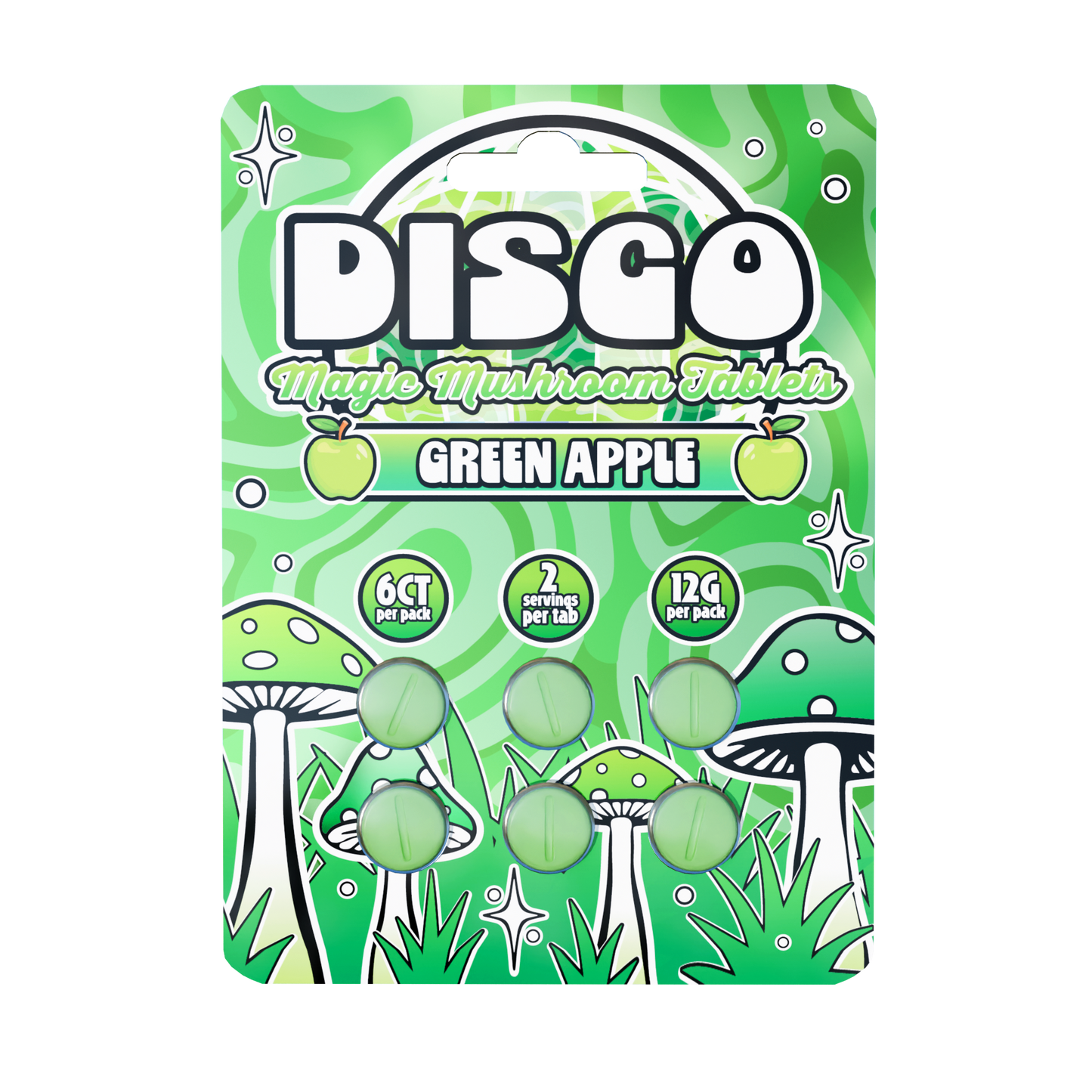 Disco by Chapo Extrax Magic Mushroom Tablets 12g 6ct (6/pack) [DROPSHIP]