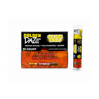 Golden Daze Golden Holes Hash Prerolls 2.5g 1ct (20/pack) [DROPSHIP]