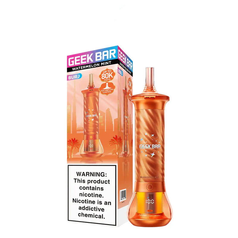 Geek Bar Burj 80K Disposable Kit 25mL 5mg (5/pack)