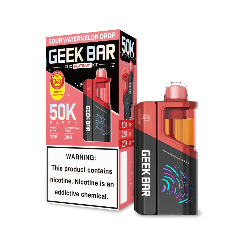 Geek Bar Clio Disposable Kit 16mL 50mg (5/pack)