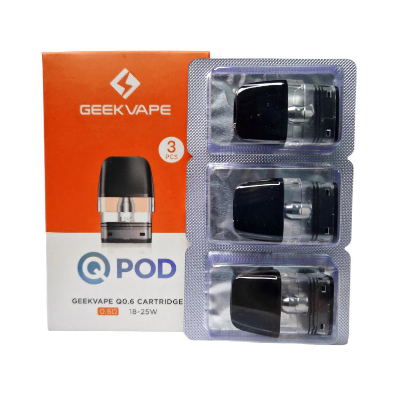 Geek Vape Q Replacement Pods (3/Pack)