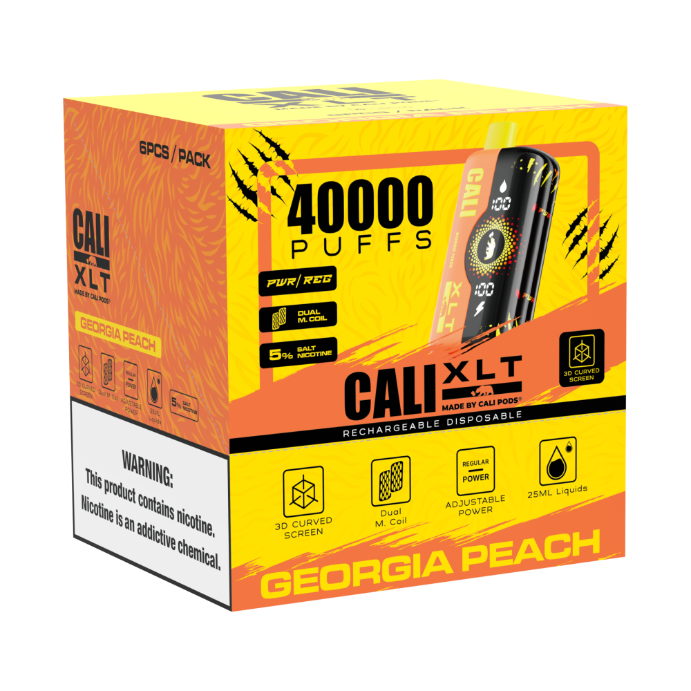 Cali XLT 40K Disposable 25mL (6/pack) [DROPSHIP]