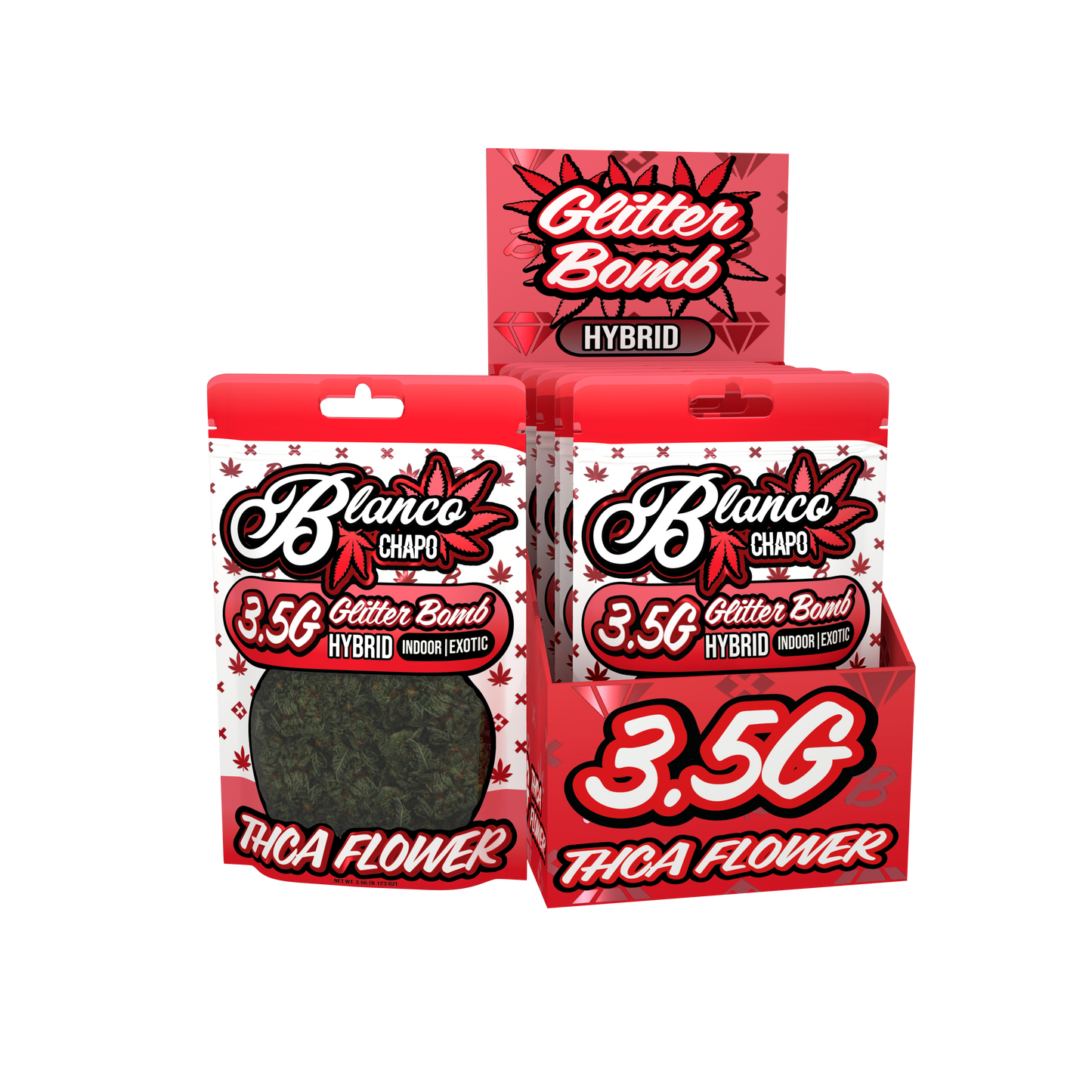 Chapo Blanco THC-A Flower 3.5g (6/pack) [DROPSHIP]