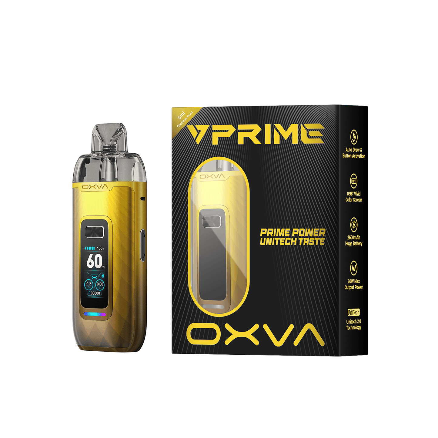 OXVA VPrime 60W Pod System Kit 2600mAh