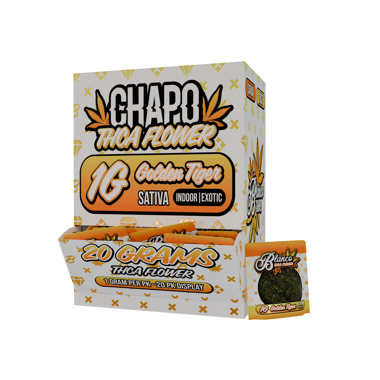 Chapo THCA Indoor Exotic Flower 1g (20/pack) [DROPSHIP]