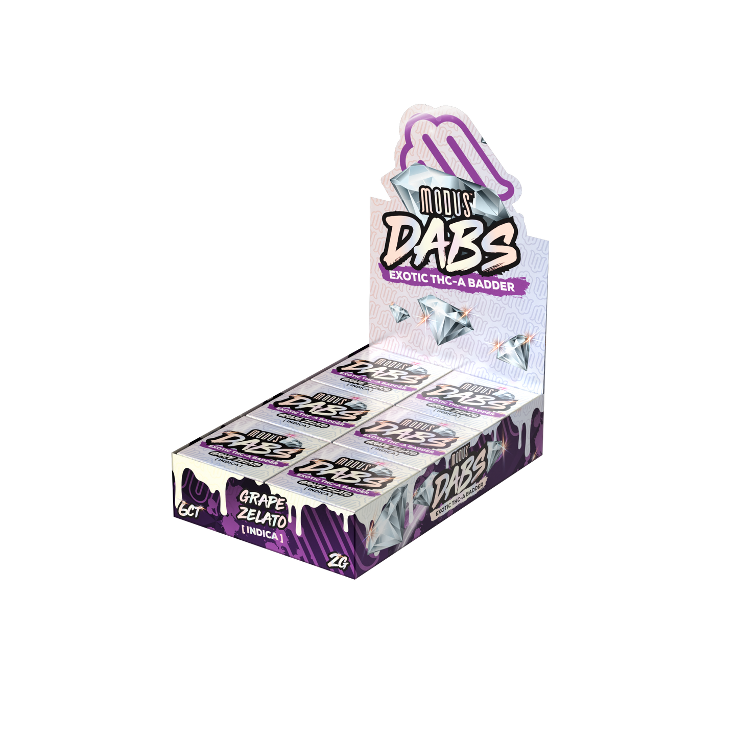 Modus DABS Exotic THC-A Badder Extract 2g (SINGLE) [DROPSHIP]