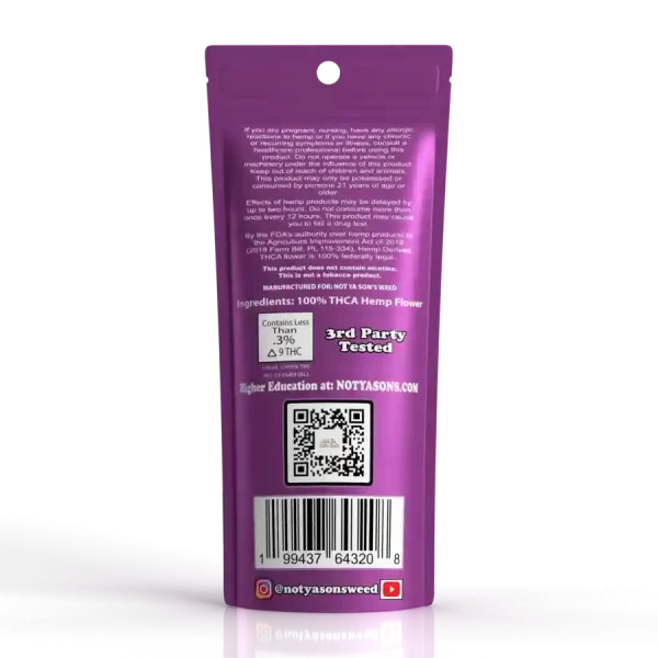 Not Ya Son's Weed THCA Blunt 2ct (10/pack)