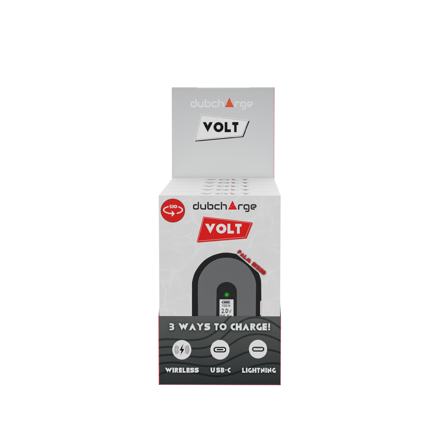 DubCharge Volt 510 Cartridge Battery (SINGLE) [DROPSHIP]
