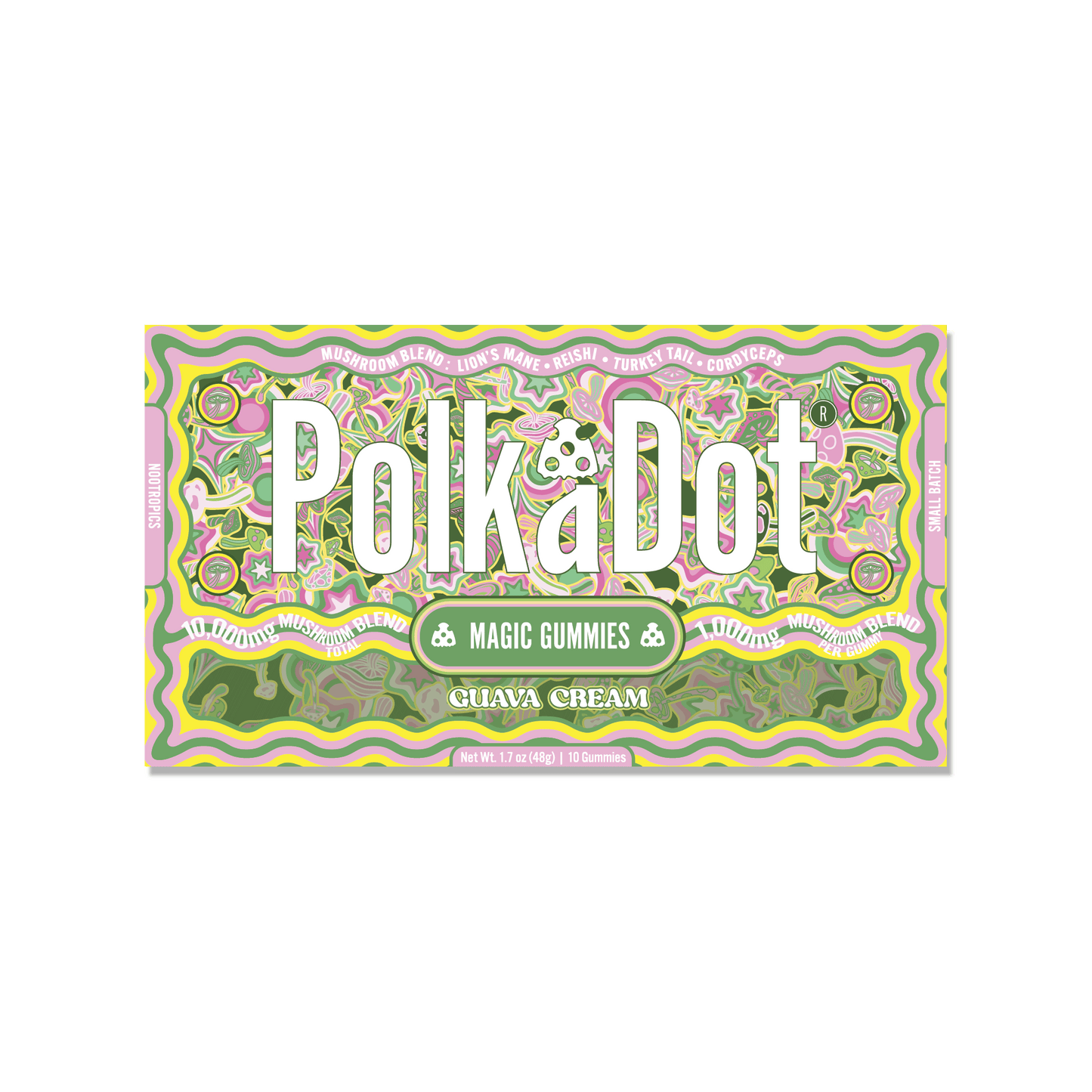 Polkadot Mushroom Magic Gummies 10000mg (10/pack)