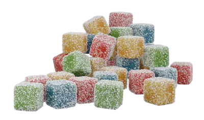 Mellow Fellow D9 M Fusions Edible Jar 40ct 800mg (6/pack) [DROPSHIP]