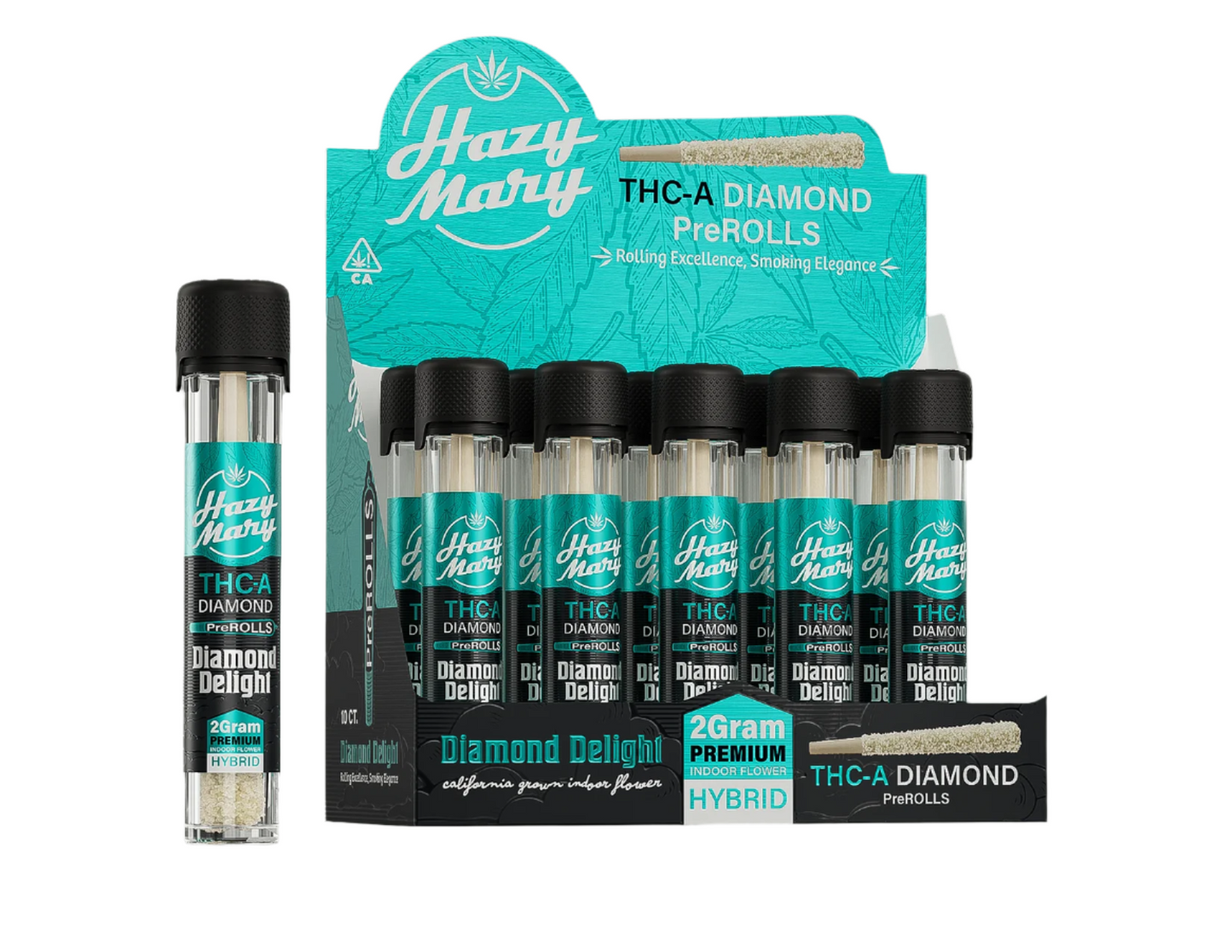 Hazy Mary Diamond Pre Roll 2g 1ct (SINGLE)