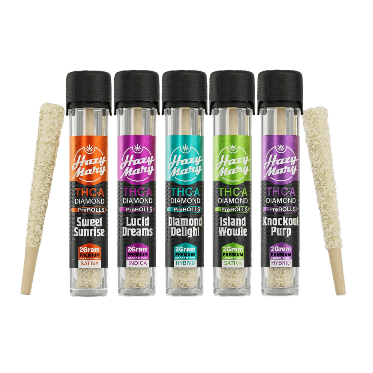 Hazy Mary Diamond Pre Roll 2g 1ct (SINGLE)