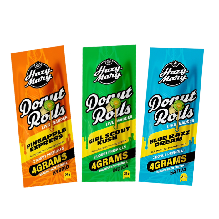 Hazy Mary Donut Pre Roll 2g 2ct (SINGLE)