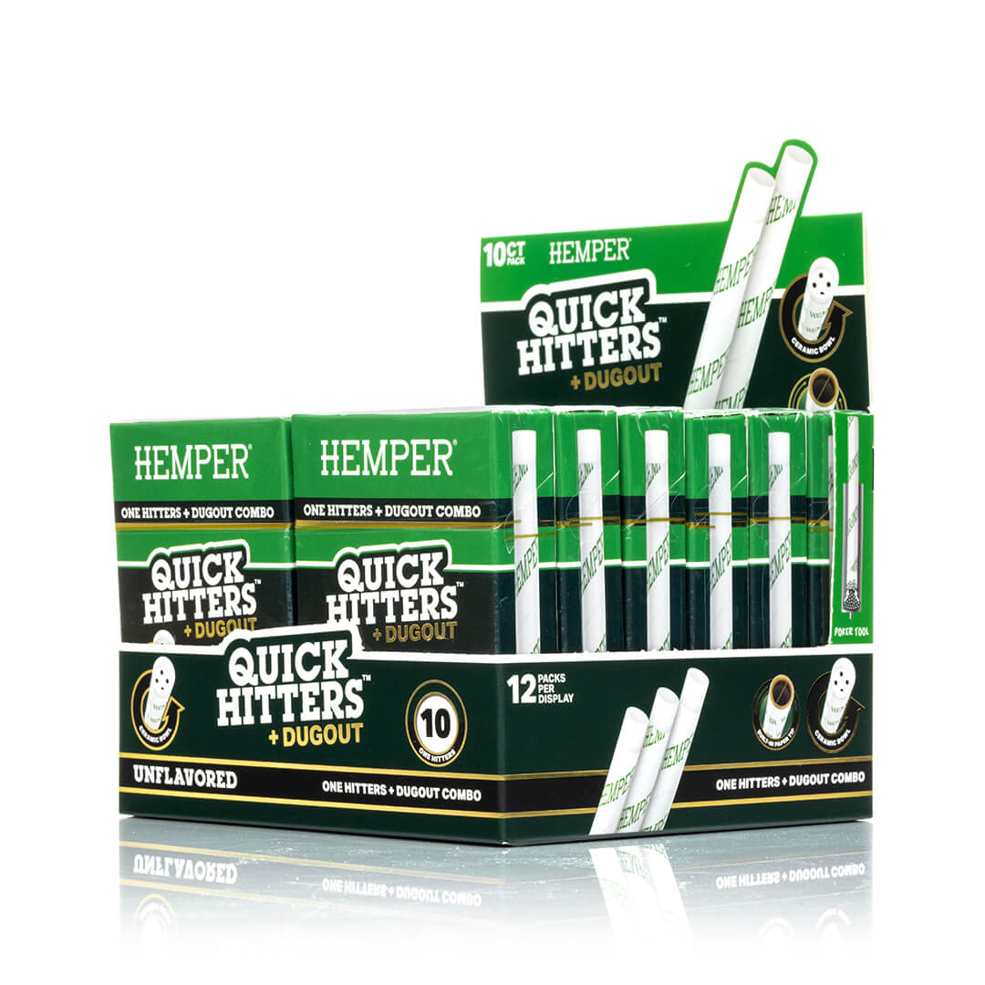 Hemper Quick Hitter Dugout Pack 10ct (12/pack)