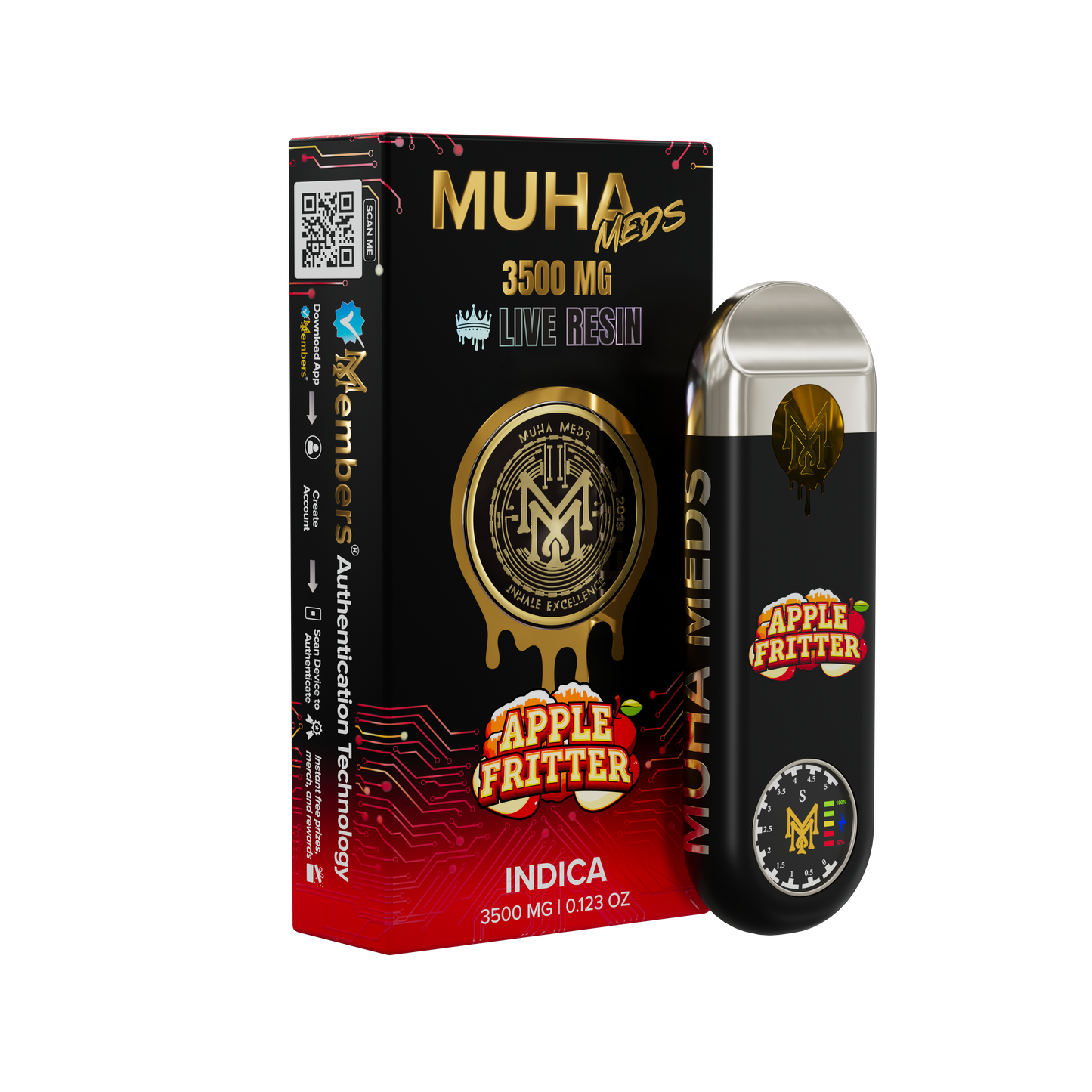 Muha Meds Live Resin Disposable 3.5g (SINGLE)