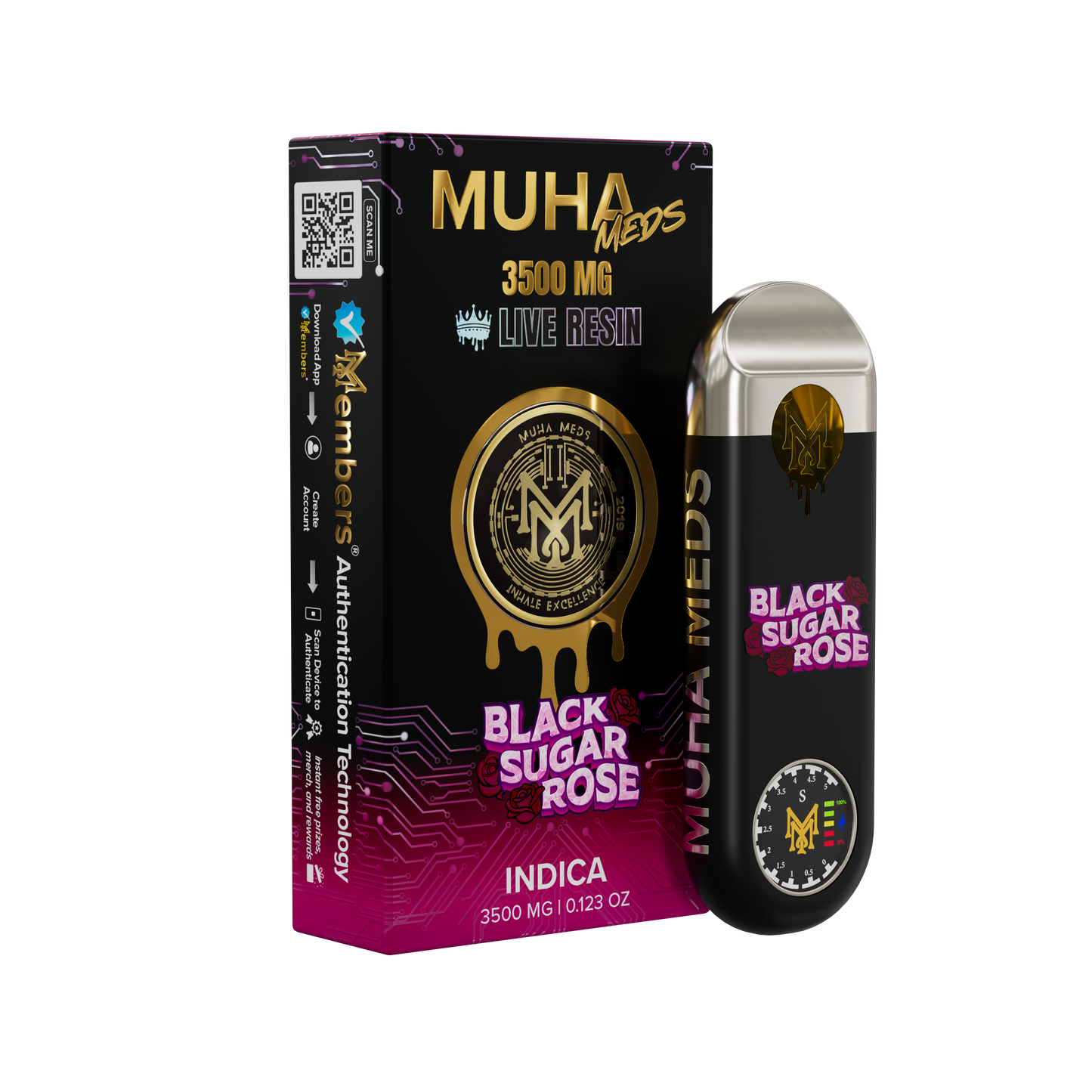 Muha Meds Live Resin Disposable 3.5g (SINGLE)