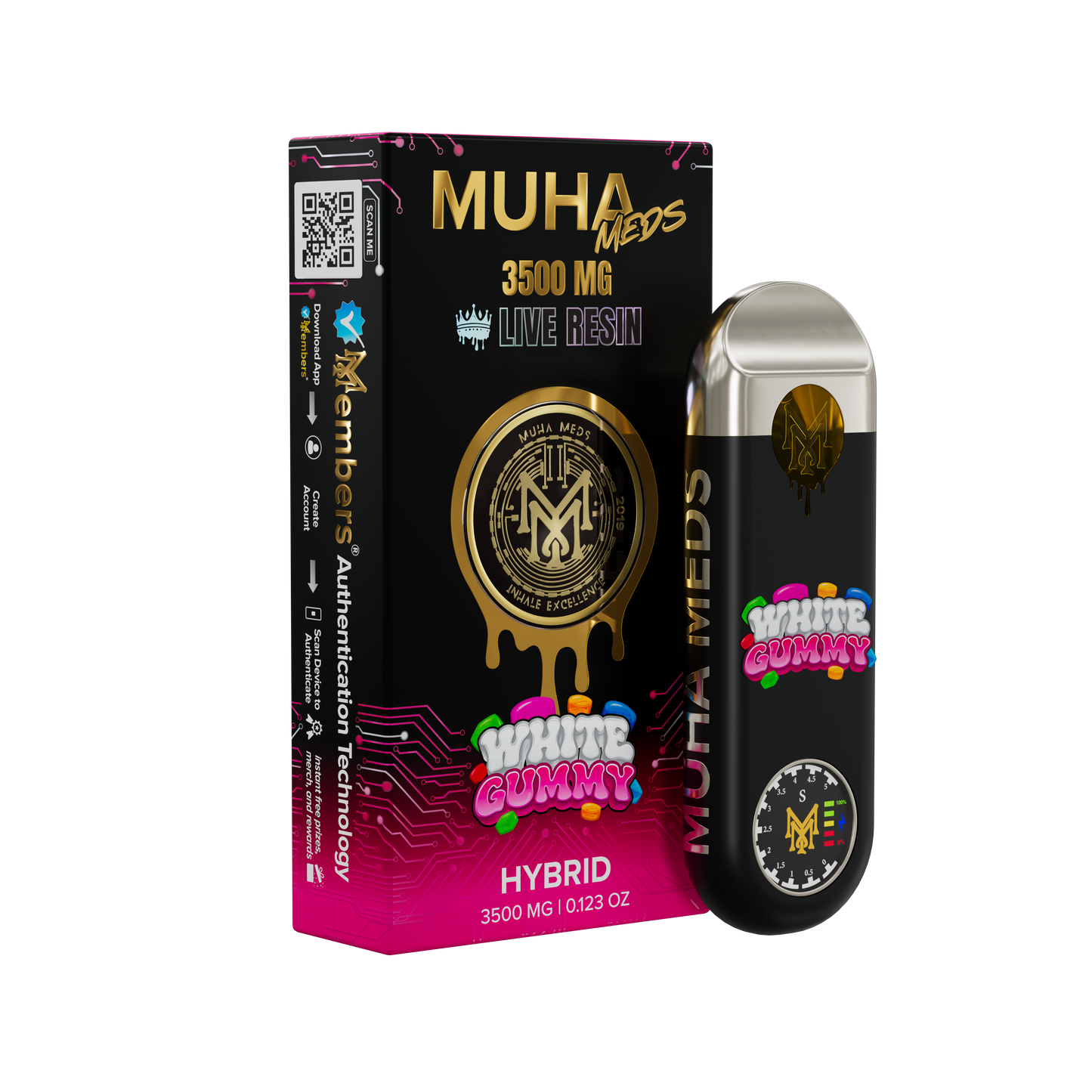 Muha Meds Live Resin Disposable 3.5g (SINGLE)