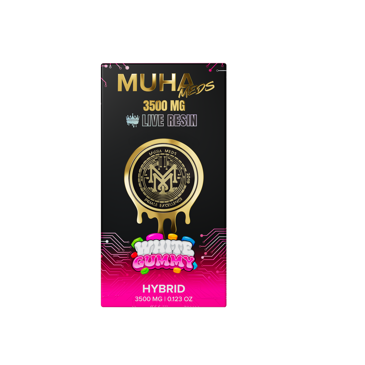 Muha Meds Live Resin Disposable 3.5g (SINGLE)