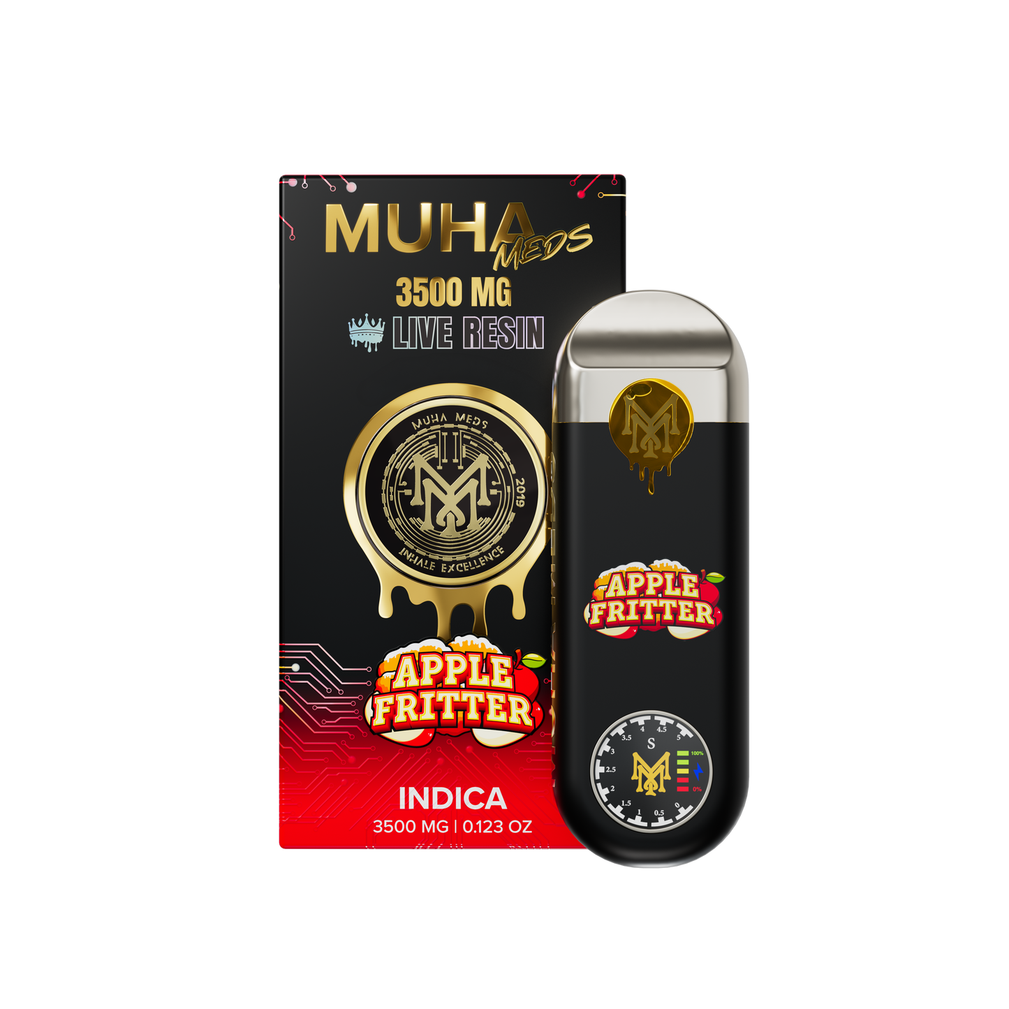 Muha Meds Live Resin Disposable 3.5g (SINGLE)