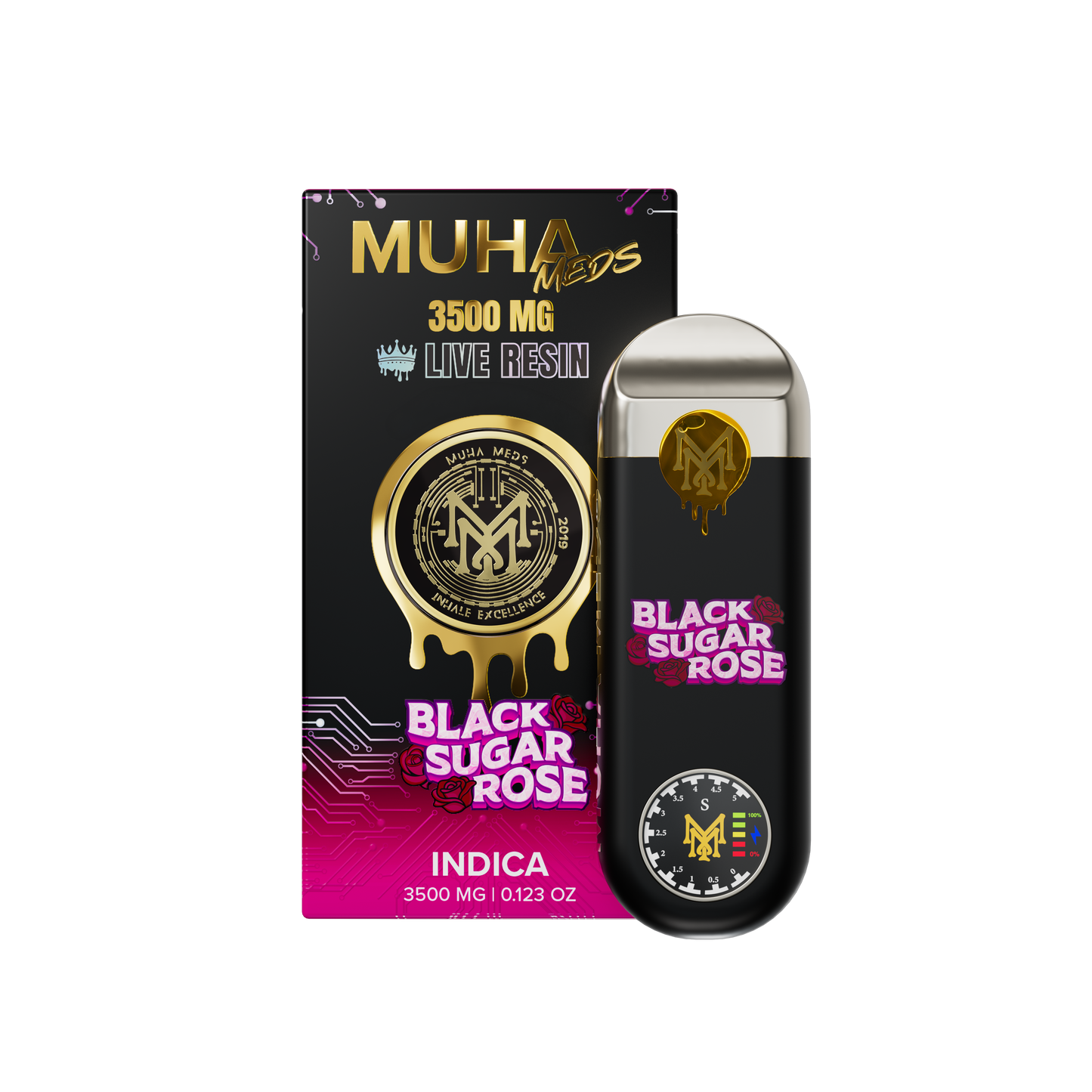 Muha Meds Live Resin Disposable 3.5g (SINGLE)