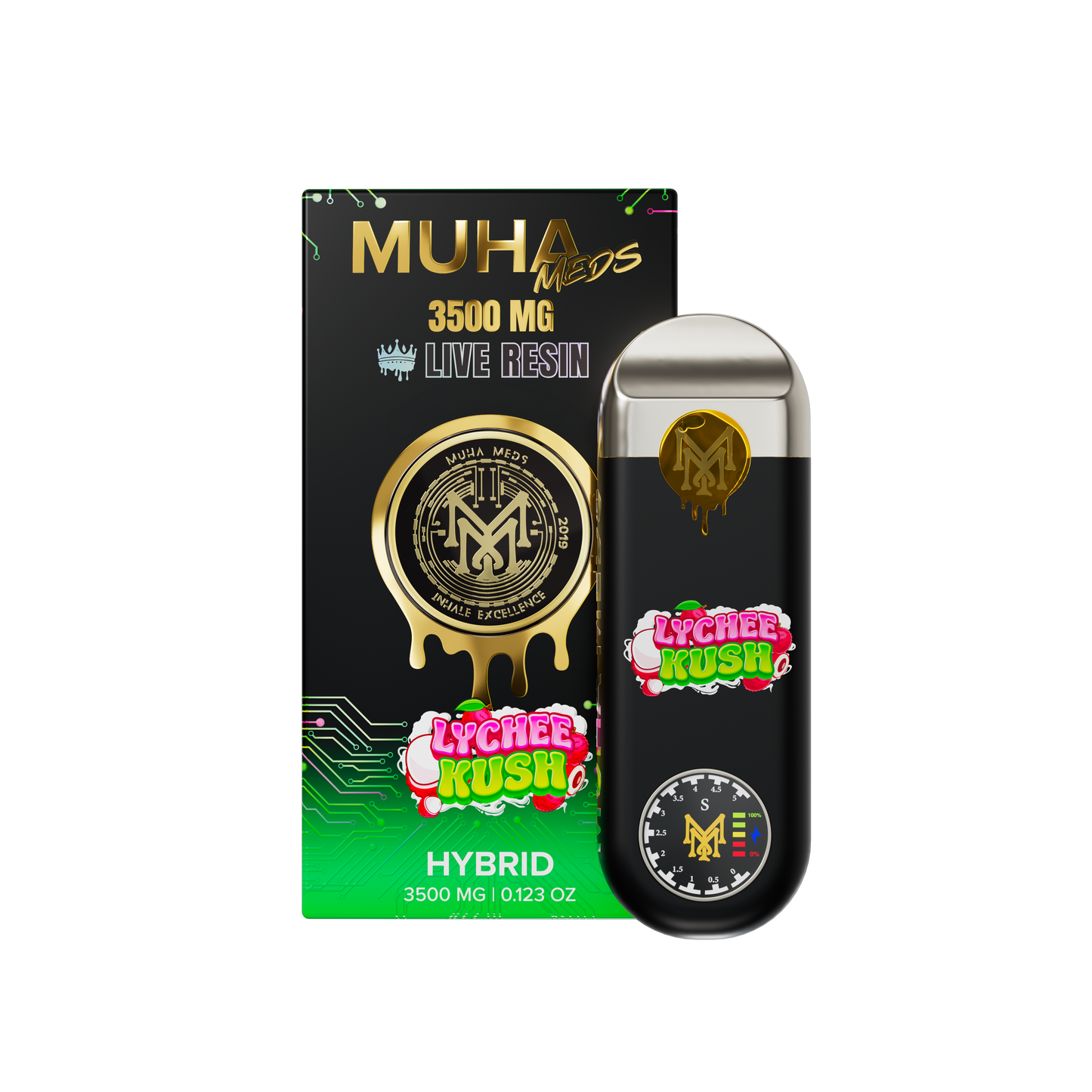 Muha Meds Live Resin Disposable 3.5g (SINGLE)