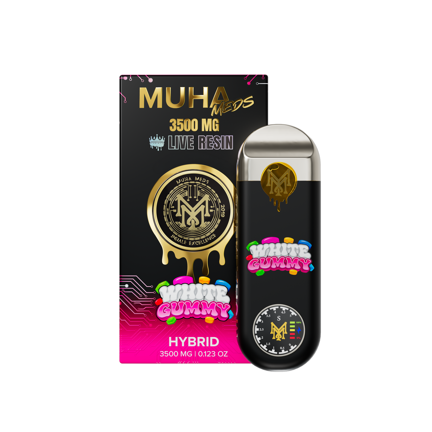 Muha Meds Live Resin Disposable 3.5g (SINGLE)
