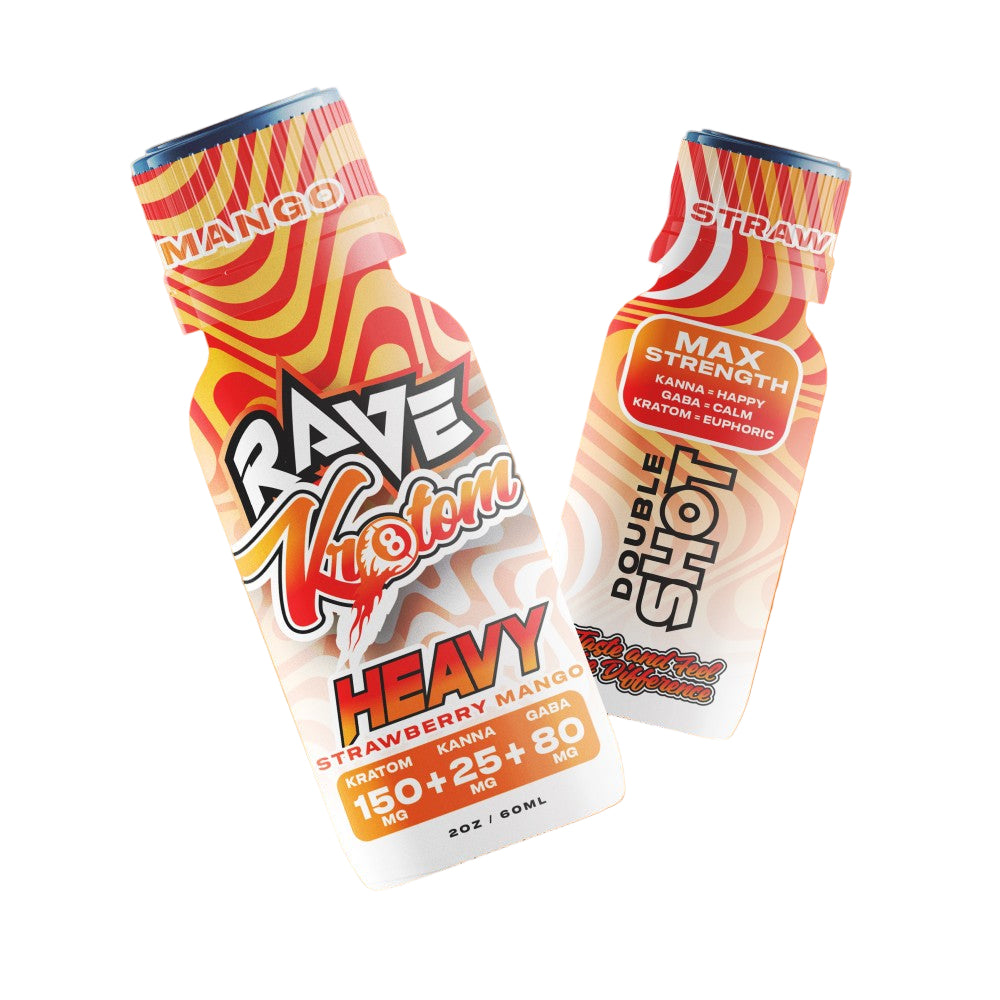 Rave Kratom Targeted Shot 60mL (12/Pack) [DROPSHIP]