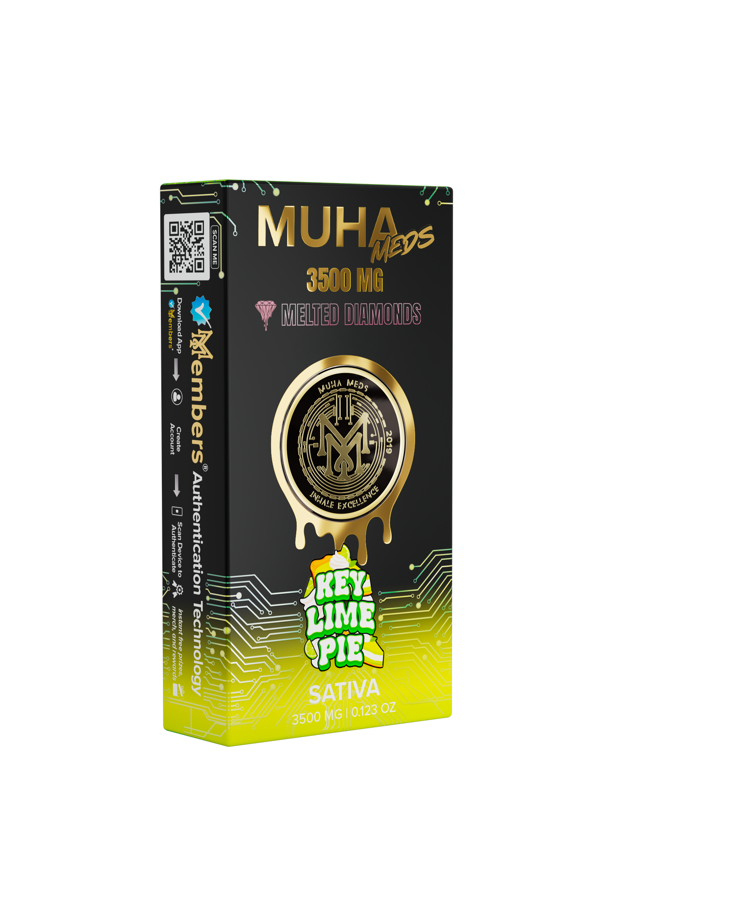 Muha Meds Melted Diamonds Disposable 3.5g (SINGLE)