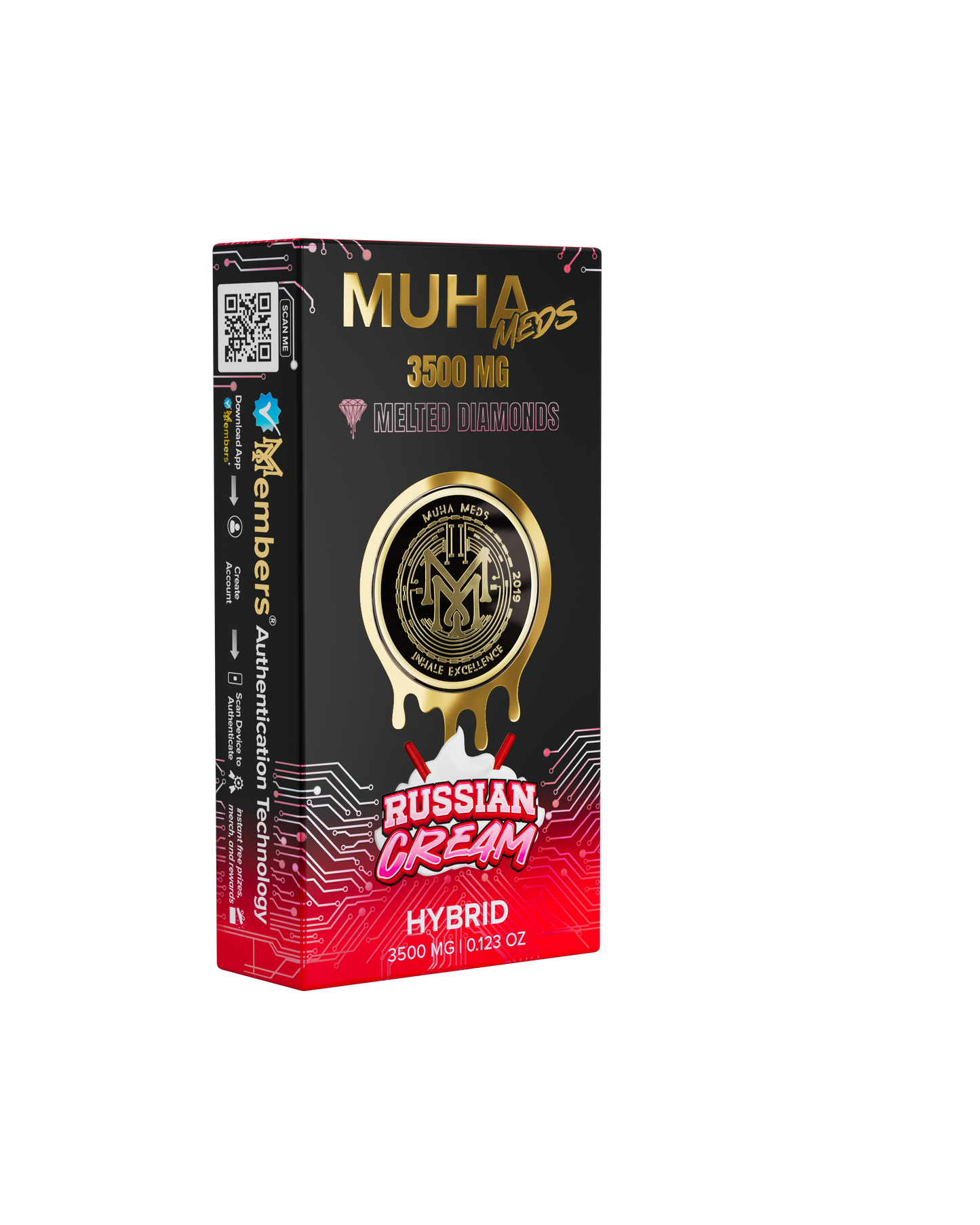 Muha Meds Melted Diamonds Disposable 3.5g (SINGLE)