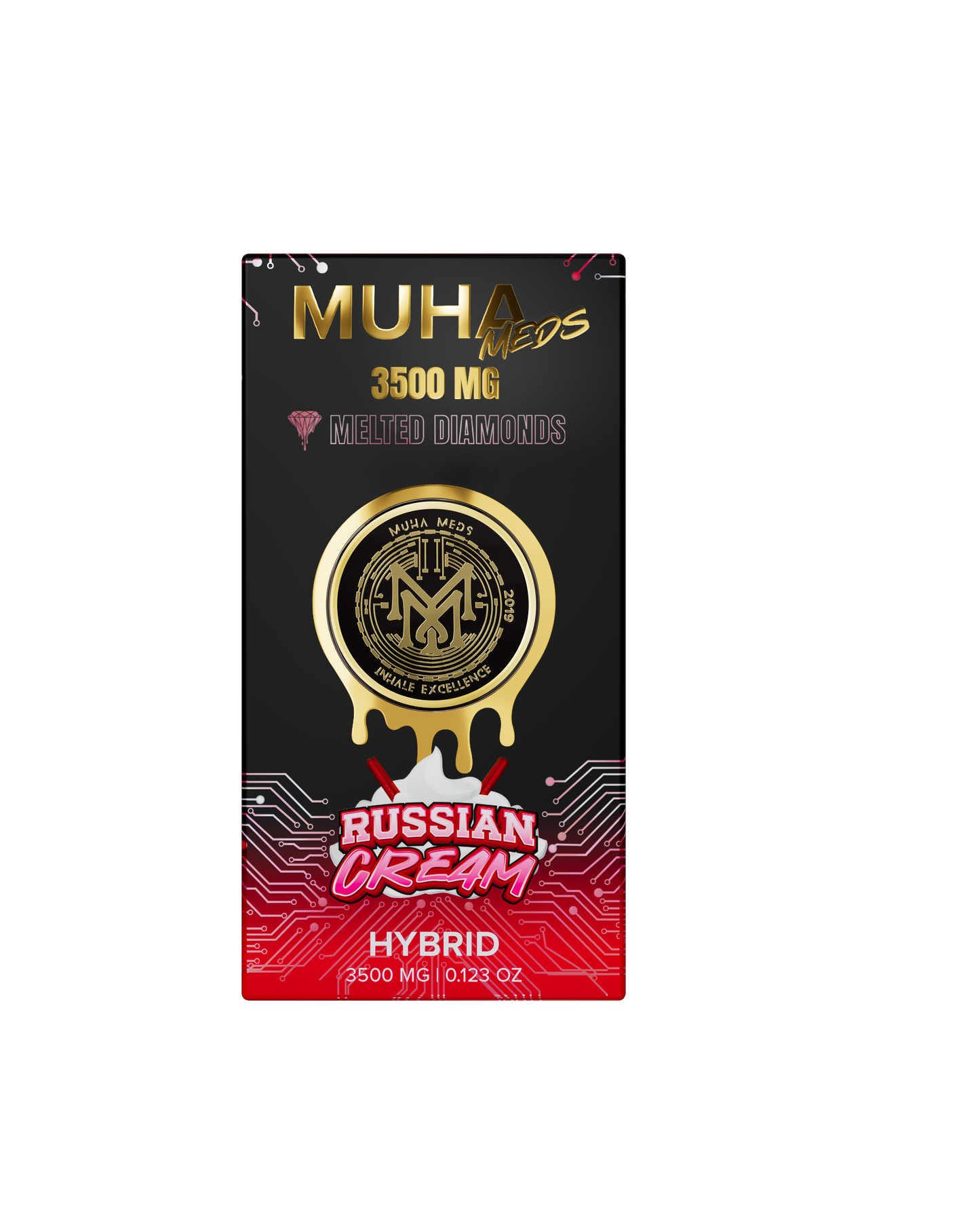 Muha Meds Melted Diamonds Disposable 3.5g (SINGLE)