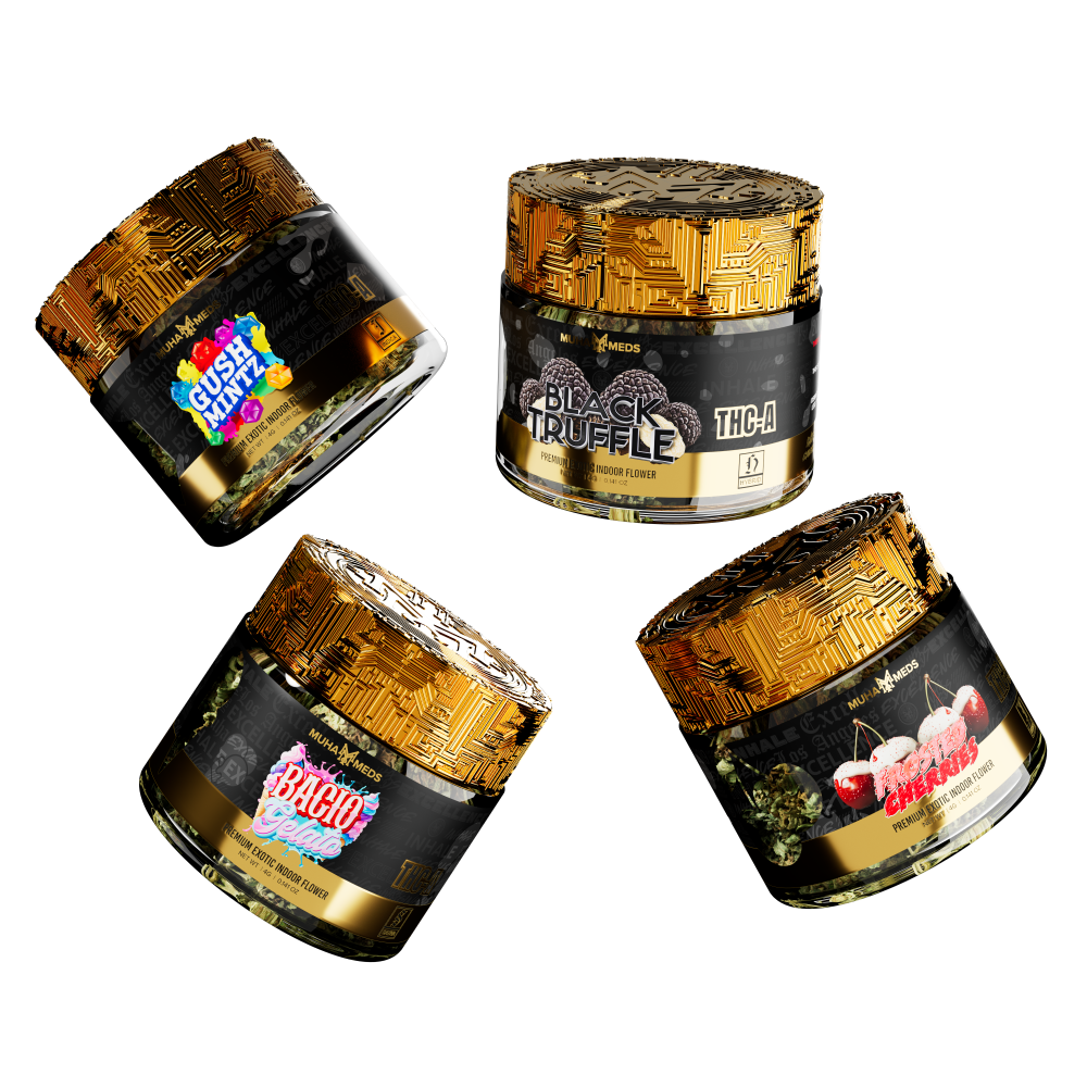 Muha Meds THC-A Flower Jar 4g (SINGLE)