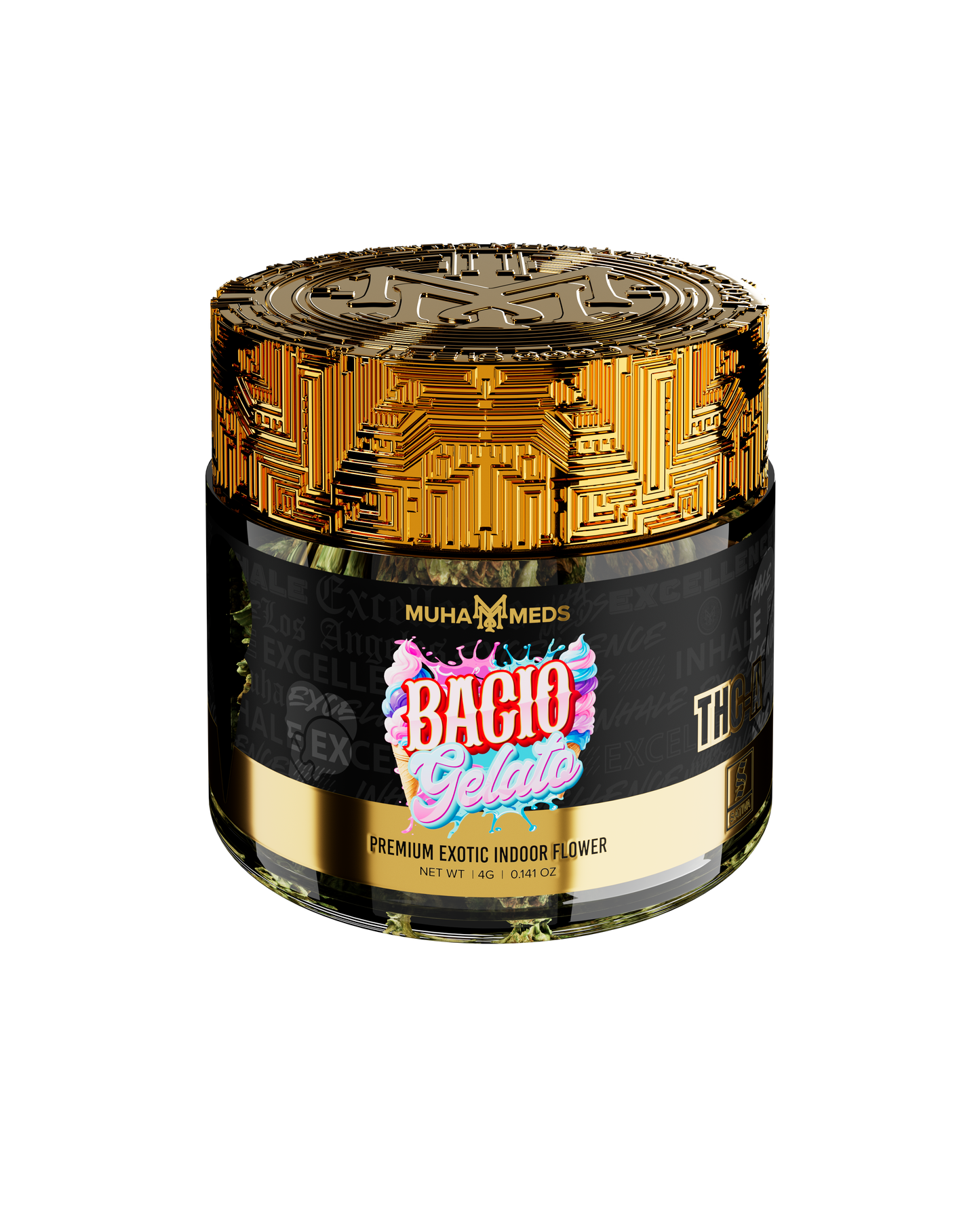 Muha Meds THC-A Flower Jar 4g (SINGLE)