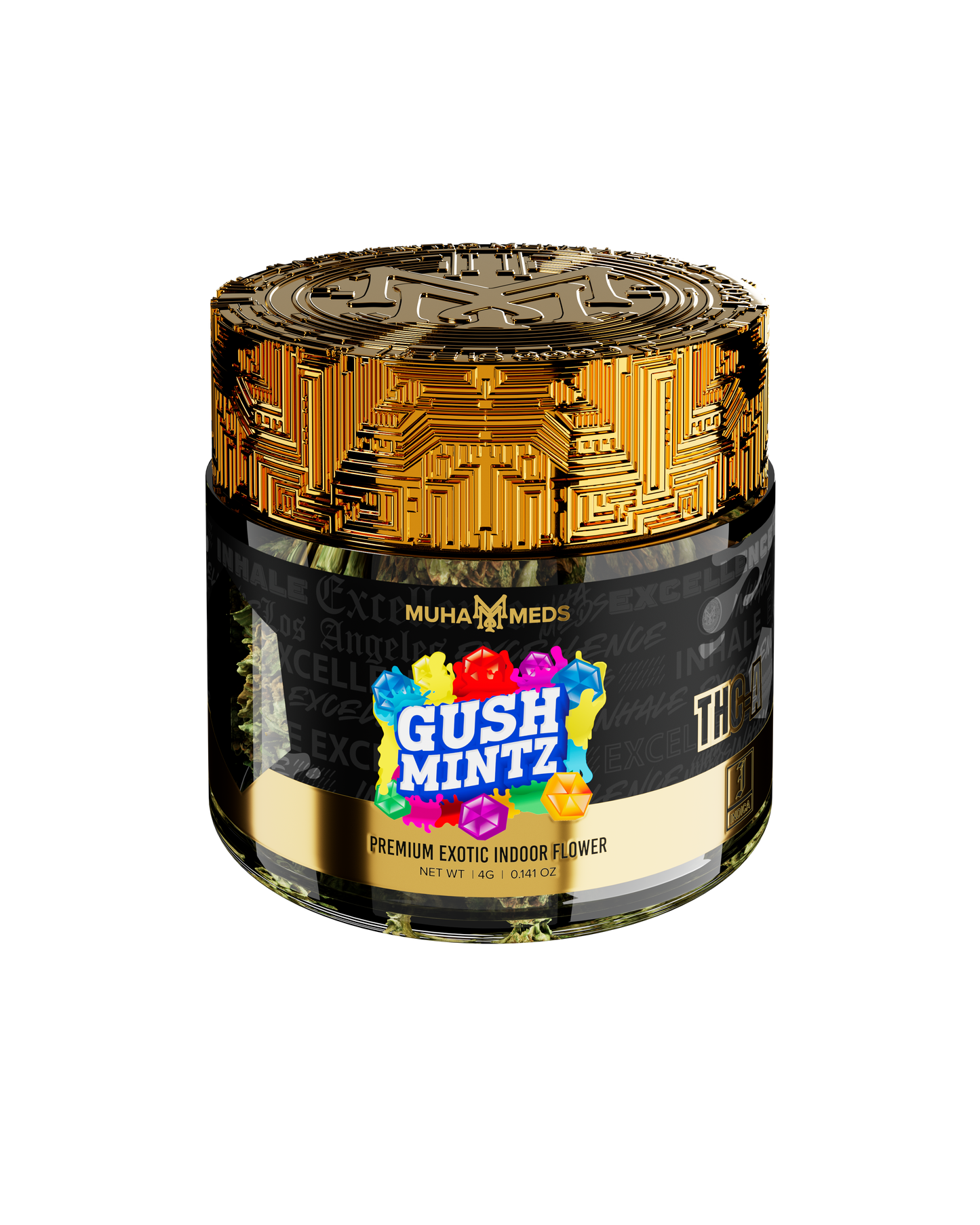 Muha Meds THC-A Flower Jar 4g (SINGLE)